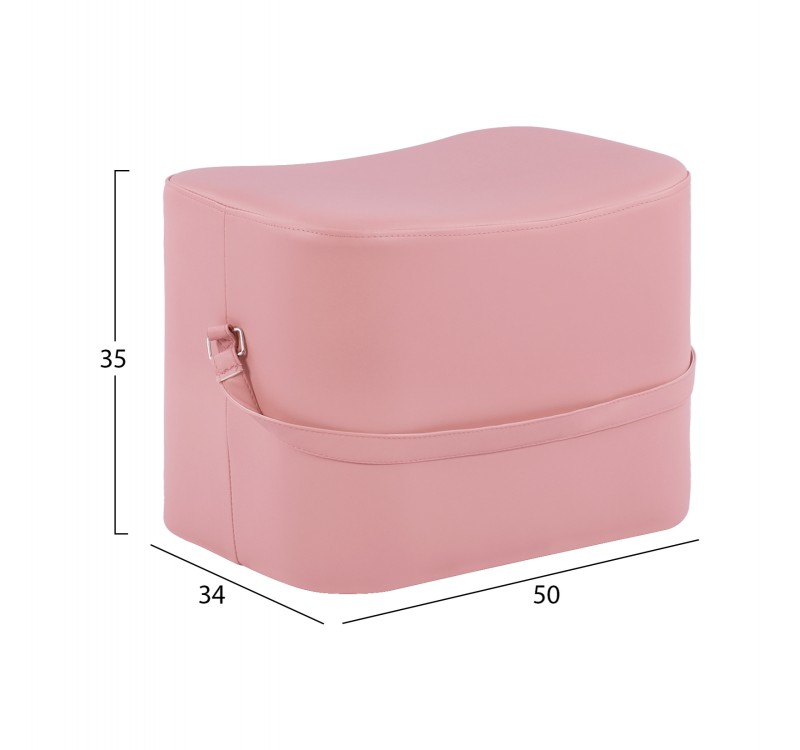 ΣΚΑΜΠΟ BEATE ΜΕ PU ΣΕ ΑΠΟΧΡΩΣΗ ΣΑΠΙΟΥ ΜΗΛΟΥ HM8630.02 50x34x35Υ εκ.