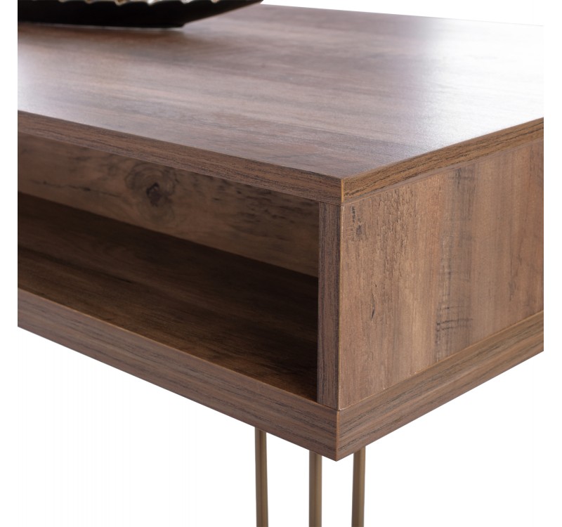 ΚΟΝΣΟΛΑ KAITLYN HM8653 ΚΑΡΥΔΙ ΜΕ ΧΡΥΣΟ 120x55x79,5Y εκ.