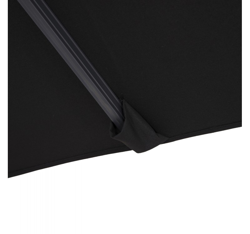 ΟΜΠΡΕΛΑ SHADER HM6025.03 ALU ΕΠΑΓΓΕΛΜΑΤΙΚΗ ΚΡΕΜΑΣΤΗ 3X3 360 ΜΟΙΡΩΝ ME ΜΑΥΡΟ ΑΚΡΥΛΙΚΟ ΠΑΝΙ