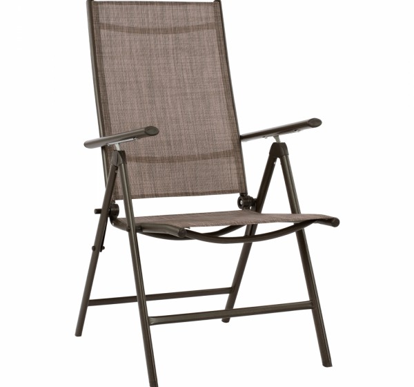 ΠΟΛΥΘΡΟΝΑ ZURI  7ΘΕΣΕΩΝ ΠΤΥΣ/ΝΗ ΜΕΤΑΛΛΙΚΗ ΚΑΦΕ ME ΚΑΦΕ TEXTILENE HM5700.02 55x70x103Υ εκ.