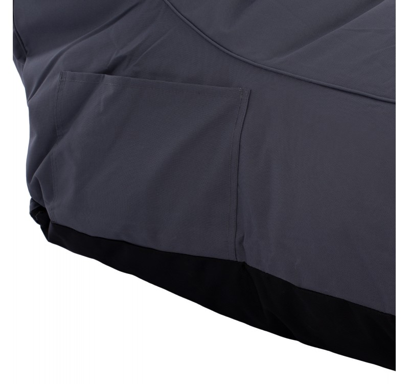 ΠΟΥΦ BLOOM ΑΔΙΑΒΡΟΧΟ HM5111.20 ΓΚΡΙ 106x70x61Υ εκ.