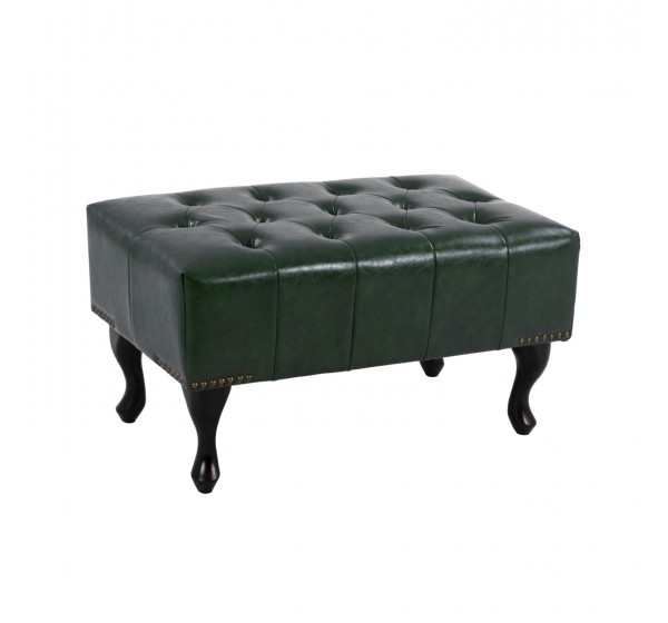ΤΑΜΠΟΥΡΕ ΥΠΟΠΟΔΙΟ T.CHESTERFIELD EMMA HM226.08 PU ΚΥΠΑΡΙΣΣΙ-ΜΑΥΡΑ ΠΟΔΙΑ 80x45x39Yεκ.