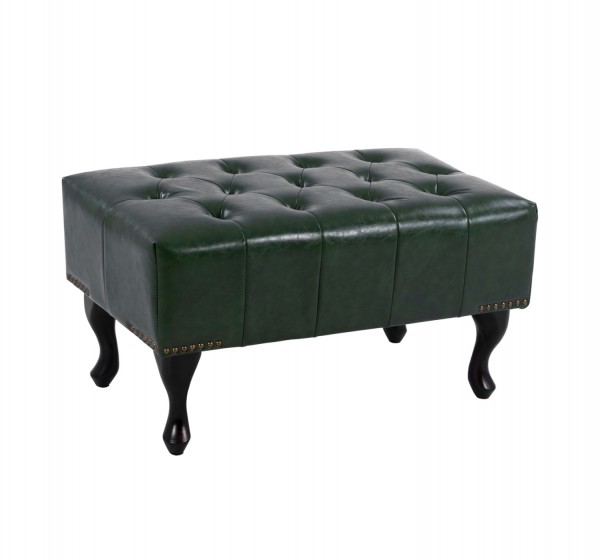 ΤΑΜΠΟΥΡΕ ΥΠΟΠΟΔΙΟ T.CHESTERFIELD EMMA HM226.08 PU ΚΥΠΑΡΙΣΣΙ-ΜΑΥΡΑ ΠΟΔΙΑ 80x45x39Yεκ.