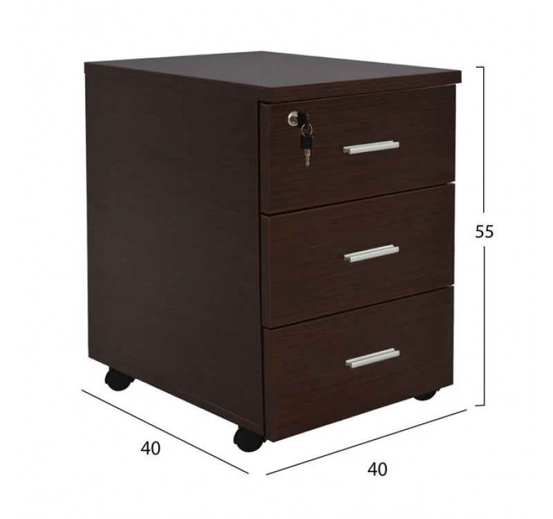 ΣΕΤ ΓΡΑΦΕΙΟΥ 2ΤΜΧ ΣΕ ΧΡΩΜΑ WENGE HM10215.12