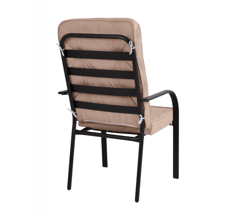 ΠΟΛΥΘΡΟΝΑ ΜΕΤΑΛΛΙΚΗ ENDIKA ΣΕ ΚΑΦΕ ΧΡΩΜΑ ΜΕ ΜΠΕΖ ΜΑΞΙΛΑΡΙ 60Χ71Χ105Υ εκ. HM5680.02