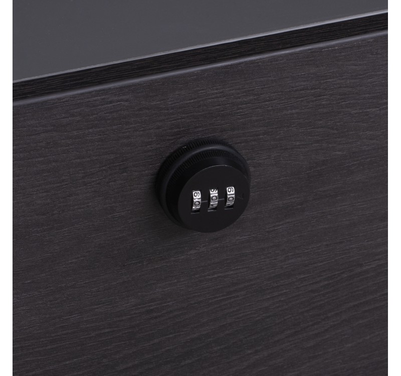 ΓΡΑΦΕΙΟ ΕΠΑΓΓΕΛΜΑΤΙΚΟ ΔΕΞΙΑ ΓΩΝΙΑ ROSEWOOD HM2112R 200X160X76Υ εκ.