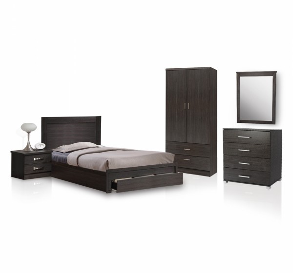 ΣΕΤ ΚΡΕΒΑΤΟΚΑΜΑΡΑΣ 5 ΤΕΜΑΧΙΩΝ ΣΕ ZEBRANO HM11337.01