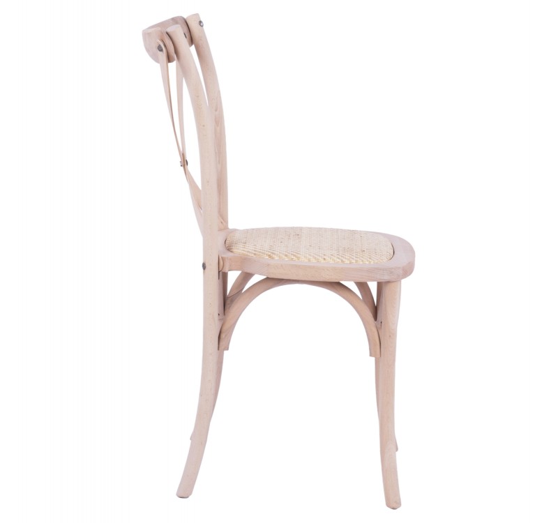 ΚΑΡΕΚΛΑ OWEN ΞΥΛΙΝΗ ΣΤΟΙΒΑΖΟΜΕΝΗ ΑΠΟ ΟΞΙΑ ΑΒΑΦΗ ΜΕ ΧΙΑΣΤΙ ΠΛΑΤΗ HM8575.20 45x55,5x90 cm