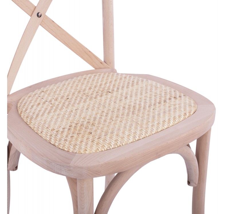 ΚΑΡΕΚΛΑ OWEN ΞΥΛΙΝΗ ΣΤΟΙΒΑΖΟΜΕΝΗ ΑΠΟ ΟΞΙΑ ΑΒΑΦΗ ΜΕ ΧΙΑΣΤΙ ΠΛΑΤΗ HM8575.20 45x55,5x90 cm