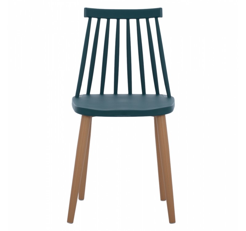 ΚΑΡΕΚΛΑ ΤΡΑΠΕΖΑΡΙΑΣ HM8052.05 VANESSA ΜΠΛΕ ΜΕ ΜΕΤΑΛΛΙΚΑ ΠΟΔΙΑ 43x41x82,5 εκ.