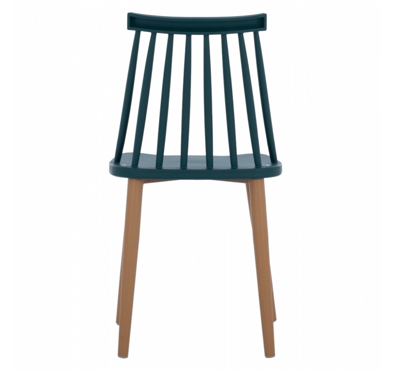 ΚΑΡΕΚΛΑ ΤΡΑΠΕΖΑΡΙΑΣ HM8052.05 VANESSA ΜΠΛΕ ΜΕ ΜΕΤΑΛΛΙΚΑ ΠΟΔΙΑ 43x41x82,5 εκ.