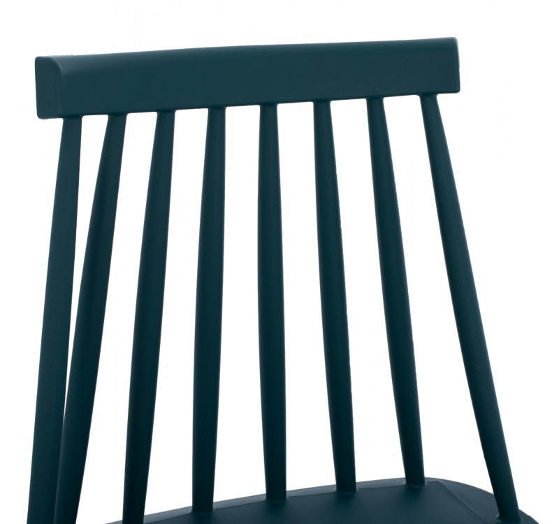 ΚΑΡΕΚΛΑ ΤΡΑΠΕΖΑΡΙΑΣ HM8052.05 VANESSA ΜΠΛΕ ΜΕ ΜΕΤΑΛΛΙΚΑ ΠΟΔΙΑ 43x41x82,5 εκ.