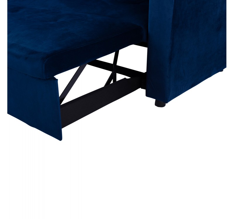 ΚΑΝΑΠΕΣ ΓΩΝΙΑ ΚΡΕΒΑΤΙ WAYNE 224x147x85Υεκ. HM3028.18 ΒΕΛΟΥΔΟ ΜΠΛΕ