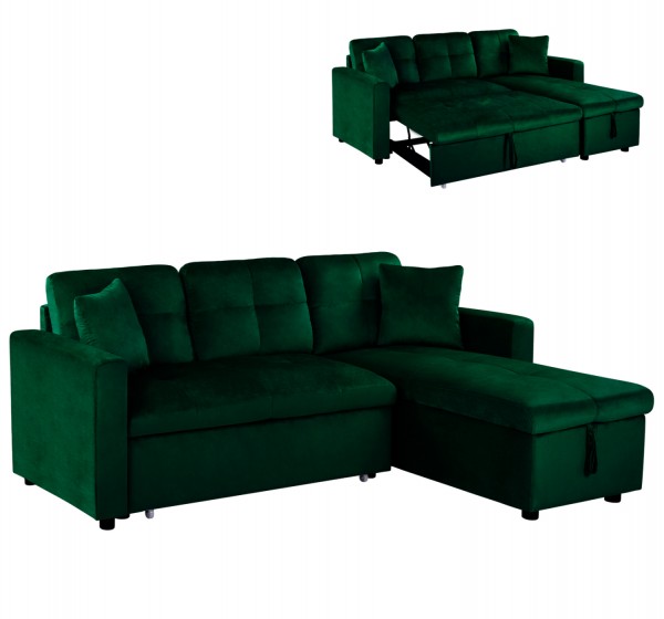 ΚΑΝΑΠΕΣ ΓΩΝΙΑ ΚΡΕΒΑΤΙ WAYNE 224x147x85Υεκ. HM3028.13 ΒΕΛΟΥΔΟ ΚΥΠΑΡΙΣΣΙ