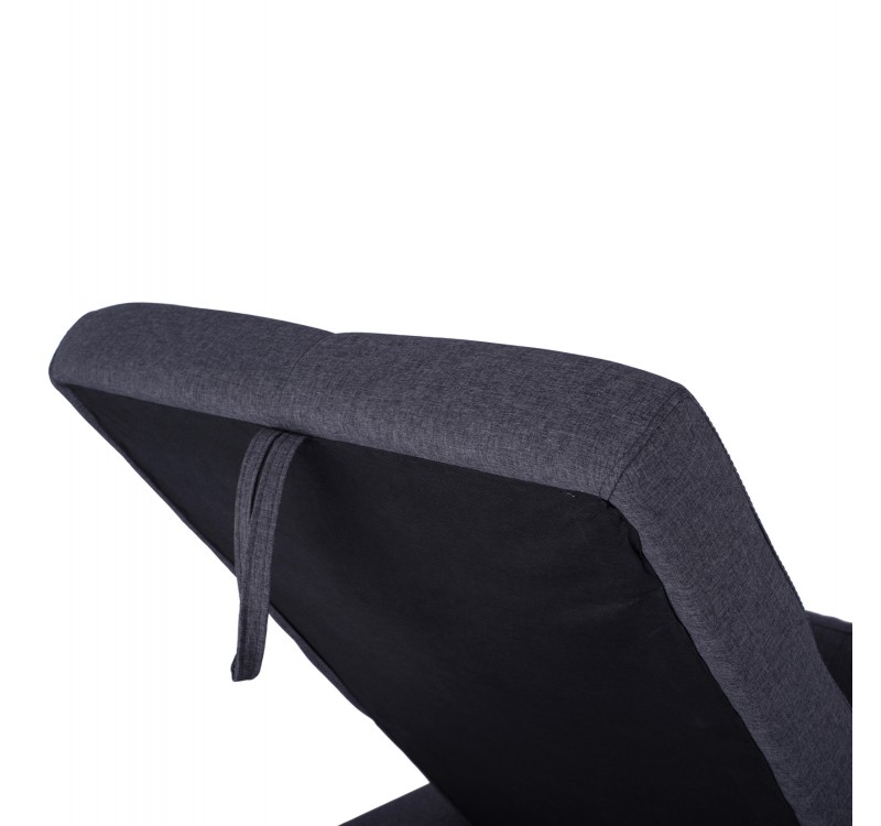 ΚΑΝΑΠΕΣ ΓΩΝΙΑ ΚΡΕΒΑΤΙ WAYNE 224x147x85Υεκ. HM3028.11 ΓΚΡΙ ΥΦΑΣΜΑ