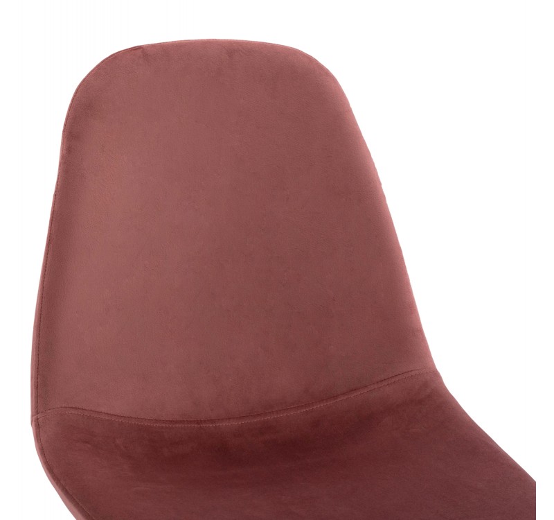 ΚΑΡΕΚΛΑ LEONARDO ΒΕΛΟΥΔΟ ΣΑΠΙΟ ΜΗΛΟ ΜΕ ΜΕΤΑΛΛΙΚΑ ΠΟΔΙΑ 45x53x85Υ εκ. HM00100.02