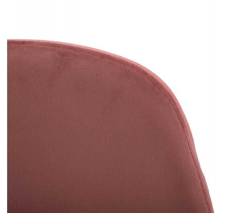 ΚΑΡΕΚΛΑ LEONARDO ΒΕΛΟΥΔΟ ΣΑΠΙΟ ΜΗΛΟ ΜΕ ΜΕΤΑΛΛΙΚΑ ΠΟΔΙΑ 45x53x85Υ εκ. HM00100.02