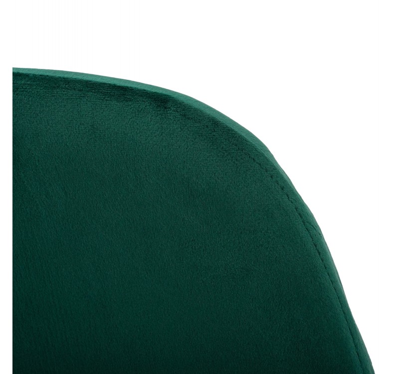 ΚΑΡΕΚΛΑ LEONARDO ΒΕΛΟΥΔΟ ΚΥΠΑΡΙΣΣΙ ΜΕ ΜΕΤΑΛΛΙΚΑ ΠΟΔΙΑ 45x53x85Υ εκ. HM00100.23