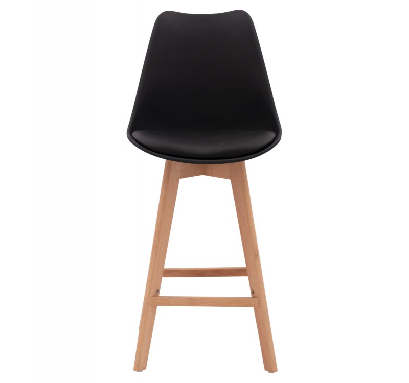 ΣΚΑΜΠΟ ΜΠΑΡ VEGAS HM8000.12 ΣΕ ΜΑΥΡΟ 48x58x105Υ εκ.