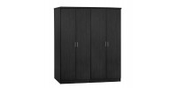 ΣΕΤ 2 ΤΜΧ ΝΤΟΥΛΑΠΑ 4ΦΥΛΛΗ ZEBRANO 160X42X181 HM11350.01