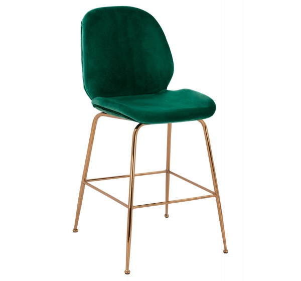 ΣΚΑΜΠΟ ΜΕΣΑΙΟΥ ΥΨΟΥΣ NORA HM8524.03 ΒΕΛΟΥΔΟ ΚΥΠΑΡΙΣΣΙ & ΧΡΥΣΟ ΜΕΤΑΛΛΙΚΟ ΣΚΕΛΕΤΟ 52x61.5x103 εκ.