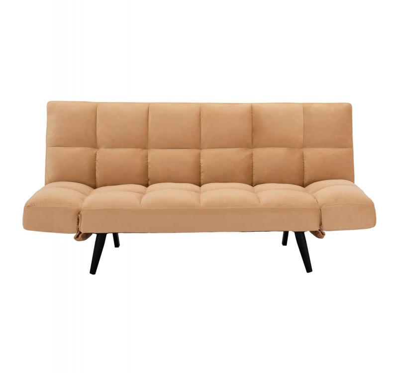 ΚΑΝΑΠΕΣ ΚΡΕΒΑΤΙ 3ΘΕΣΙΟΣ ΑΠΟ ΒΕΛΟΥΔΟ ΜΠΕΖ HM3167.07 182Χ80Χ88Υ εκ.