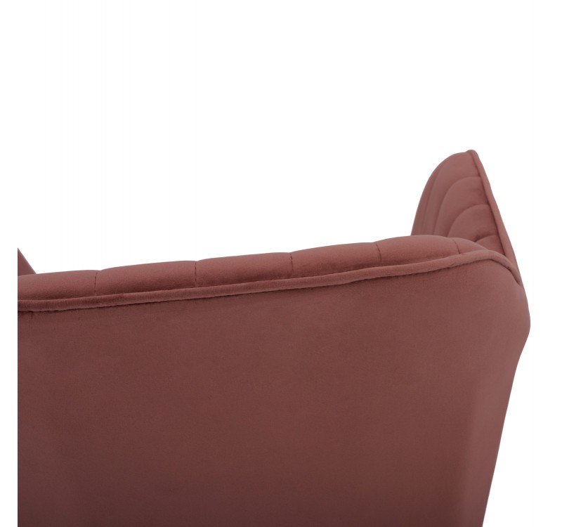 ΠΟΛΥΘΡΟΝΑΚΙ SAWYER ΒΕΛΟΥΔΟ ΣΑΠΙΟ ΜΗΛΟ ΜΕ ΜΑΥΡΑ ΠΟΔΙΑ HM8523.12 53x60x76Y εκ.