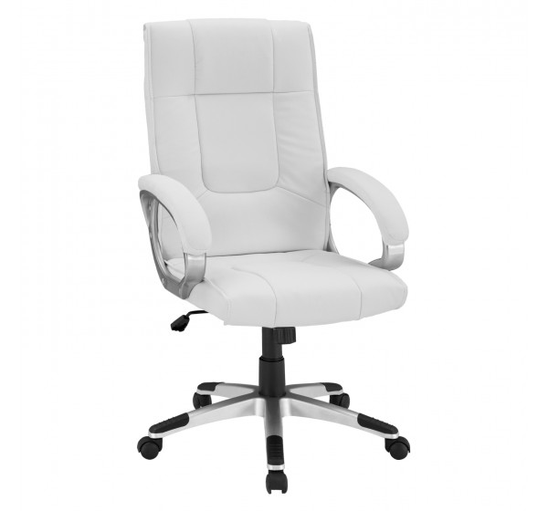 ΚΑΡΕΚΛΑ ΓΡΑΦΕΙΟΥ CHANDER HM1092.02 ΛΕΥΚΗ 63x66x116 εκ.