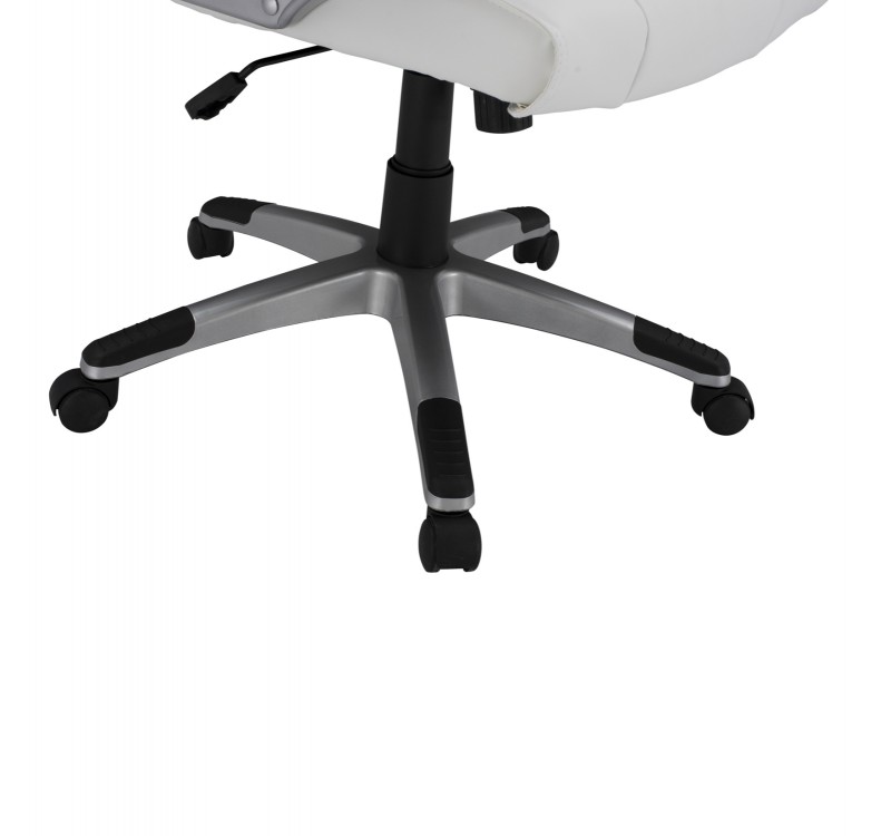 ΚΑΡΕΚΛΑ ΓΡΑΦΕΙΟΥ CHANDER HM1092.02 ΛΕΥΚΗ 63x66x116 εκ.