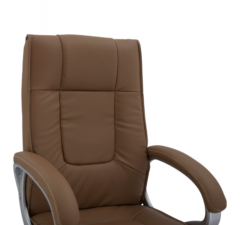 ΚΑΡΕΚΛΑ ΓΡΑΦΕΙΟΥ CHANDER HM1092.09 ΣΕ CAMEL ΑΠΟΧΡΩΣΗ 63x66x116 εκ.