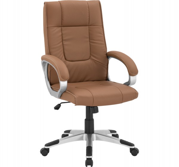 ΚΑΡΕΚΛΑ ΓΡΑΦΕΙΟΥ CHANDER HM1092.09 ΣΕ CAMEL ΑΠΟΧΡΩΣΗ 63x66x116 εκ.