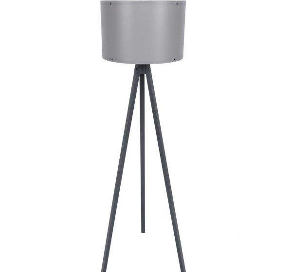 ΦΩΤΙΣΤΙΚΟ ΔΑΠΕΔΟΥ ΞΥΛΙΝΟ CAGNEY ΜΕ ΓΚΡΙ ΠΟΔΙΑ ΚΑΙ ΓΚΡΙ ΚΑΠΕΛΟ HM7272.09 Φ38x145 εκ.