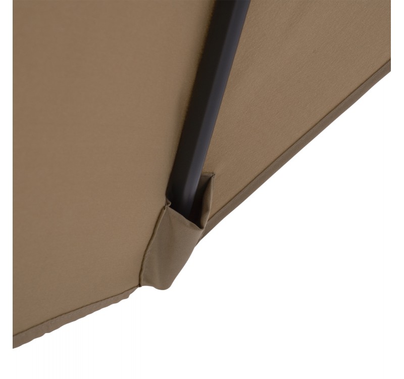 ΟΜΠΡΕΛΑ ΑΛΟΥΜΙΝΙΟΥ CAMBELL HM6029.02 ΟΡΘΟΓΩΝΙΑ ΑΝΑΚΛΙΝΟΜΕΝΗ ΜΟΚΑ ΓΚΡΙ 262x170x253 εκ.