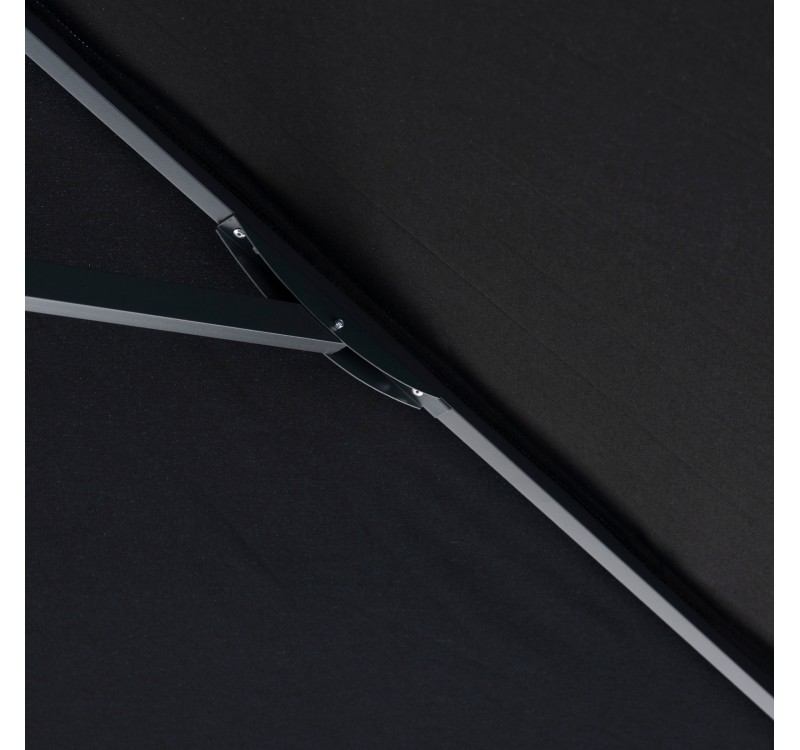 ΕΠΑΓΓΕΛΜΑΤΙΚΗ ΟΜΠΡΕΛΑ ALU ΤΗΛΕΣΚΟΠΙΚΗ HM6031.03 4x4x2,95-4Μ ΜΕ ΜΑΥΡΟ ΑΚΡΥΛΙΚΟ ΠΑΝΙ