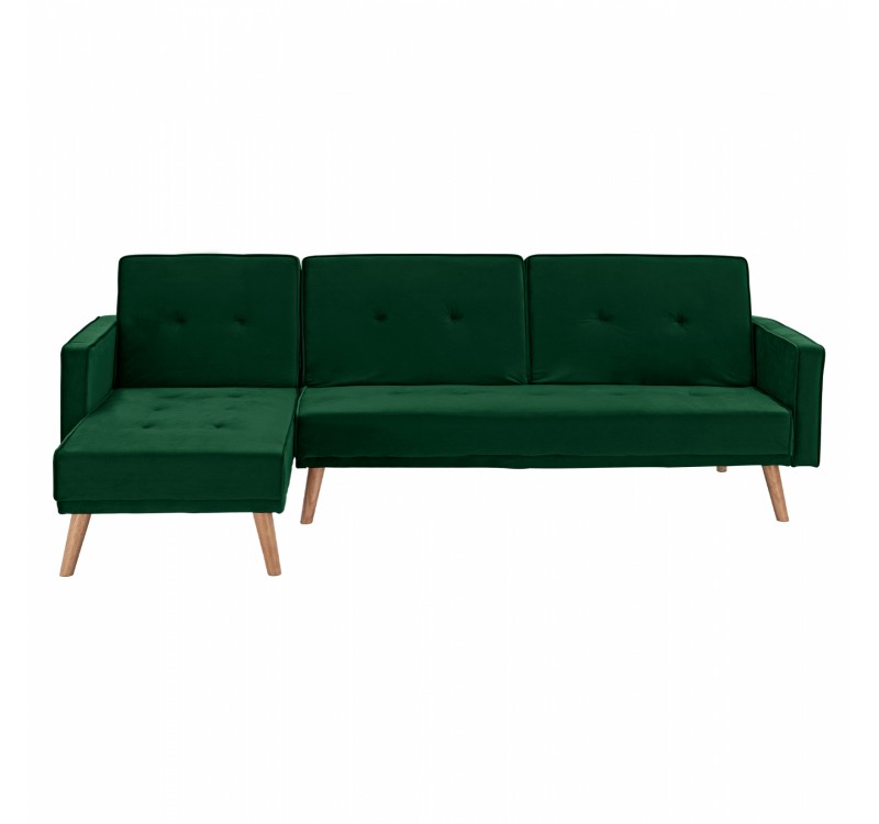 ΚΑΝΑΠΕΣ ΚΡΕΒΑΤΙ ΓΩΝΙΑ ΑΝΑΣΤΡΕΨΙΜΗ TALIA HM3153.03 ΒΕΛΟΥΔΟ ΚΥΠΑΡΙΣΣΙ 267x153x85 εκ.