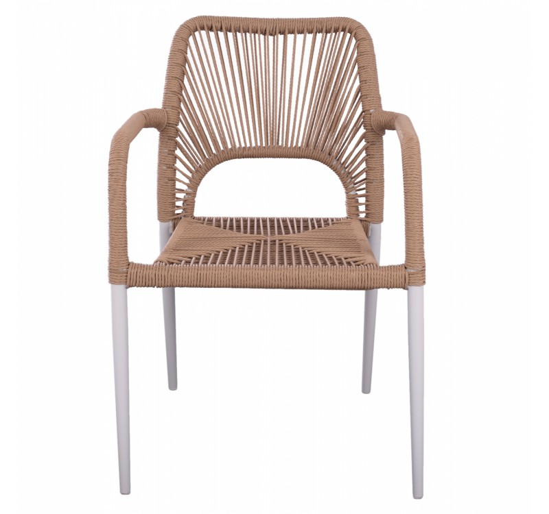 ΠΟΛΥΘΡΟΝΑ ΑΛΟΥΜΙΝΙΟΥ ΛΕΥΚΗ ΜΕ ΣΧΟΙΝΙ PE ΜΠΕΖ HM5771.01 55Χ63Χ82 εκ.