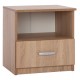 ΚΟΜΟΔΙΝΟ ΜΕ ΣΥΡΤΑΡΙ ADLER HM2431.01 ΜΕΛΑΜΙΝΗ SONAMA OAK 45x40x48Υεκ.