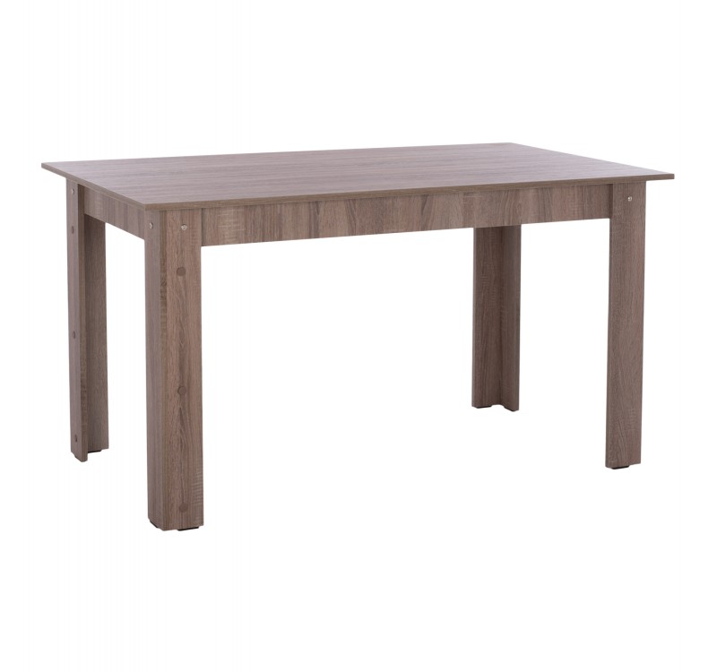 ΤΡΑΠΕΖΙ ΚΟΥΖΙΝΑΣ KELVIN, 140x80x77Υ εκ., SONAMA OAK TRUFFLE, HM2429.05