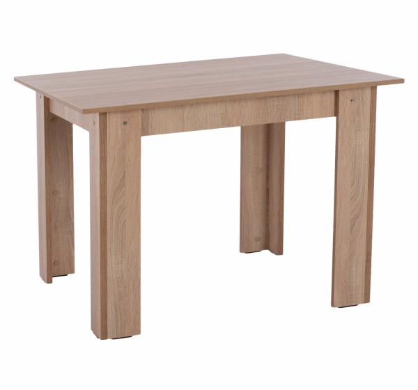 ΤΡΑΠΕΖΙ ΚΟΥΖΙΝΑΣ HM2428.01 KELVIN SONOMA OAK 110x80x77Υεκ.