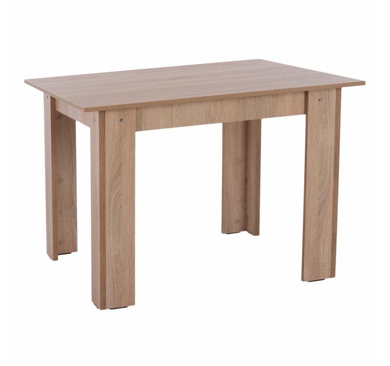 ΤΡΑΠΕΖΙ ΚΟΥΖΙΝΑΣ HM2428.01 KELVIN SONOMA OAK 110x80x77Υεκ.