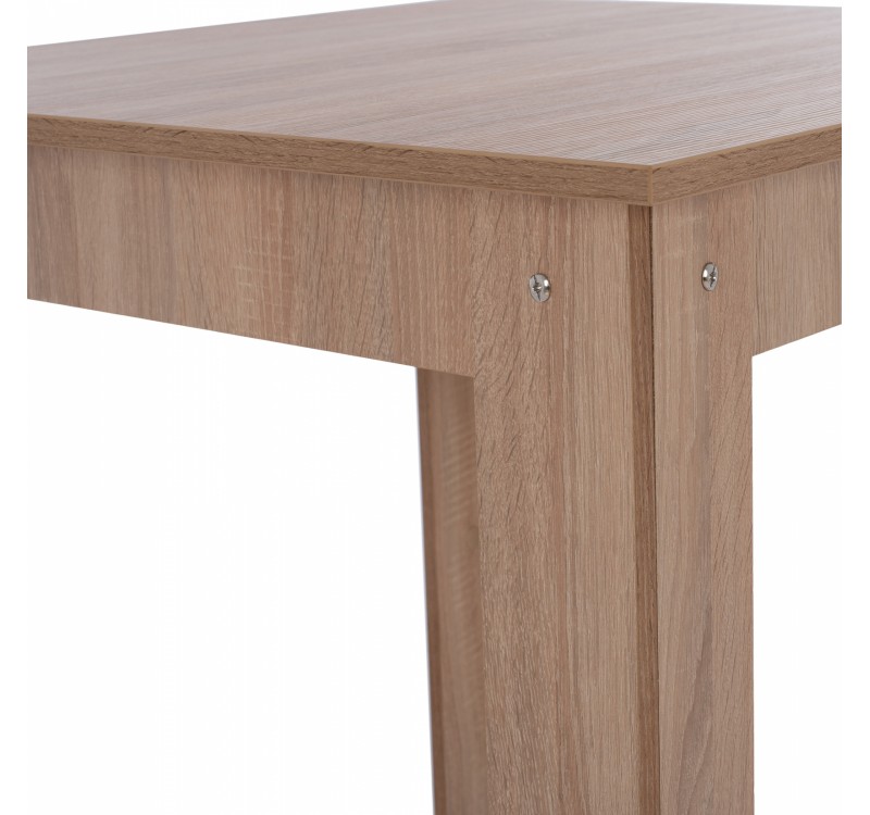 ΤΡΑΠΕΖΙ ΚΟΥΖΙΝΑΣ 140x80x77Υεκ. SONAMA OAK HM2429.01