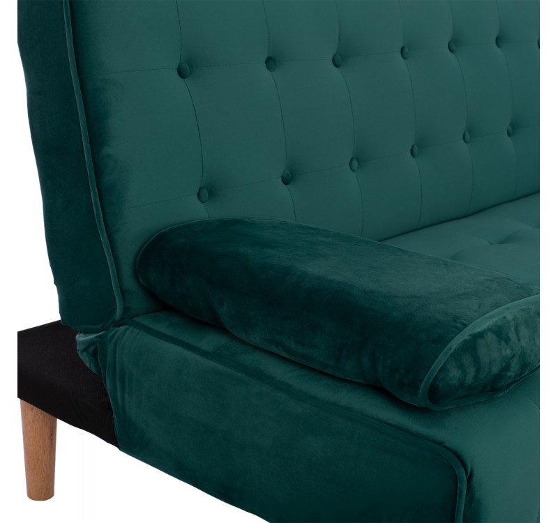ΚΑΝΑΠΕΣ ΚΡΕΒΑΤΙ WANDA HM3149.13 ΜΕ ΒΕΛΟΥΔΟ ΚΥΠΑΡΙΣΣΙ 188X83X83Y εκ.