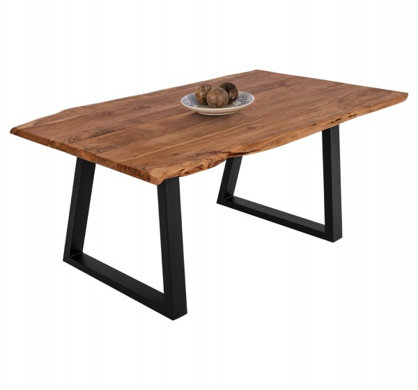 ΤΡΑΠΕΖΙ ΤΡΑΠΕΖΑΡΙΑΣ MONTANA 4εκ.ΠΑΧΟΣ ΑΠΟ ΜΑΣΙΦ ΞΥΛΟ ΑΚΑΚΙΑΣ HM8336.11 160x90x78Υεκ.