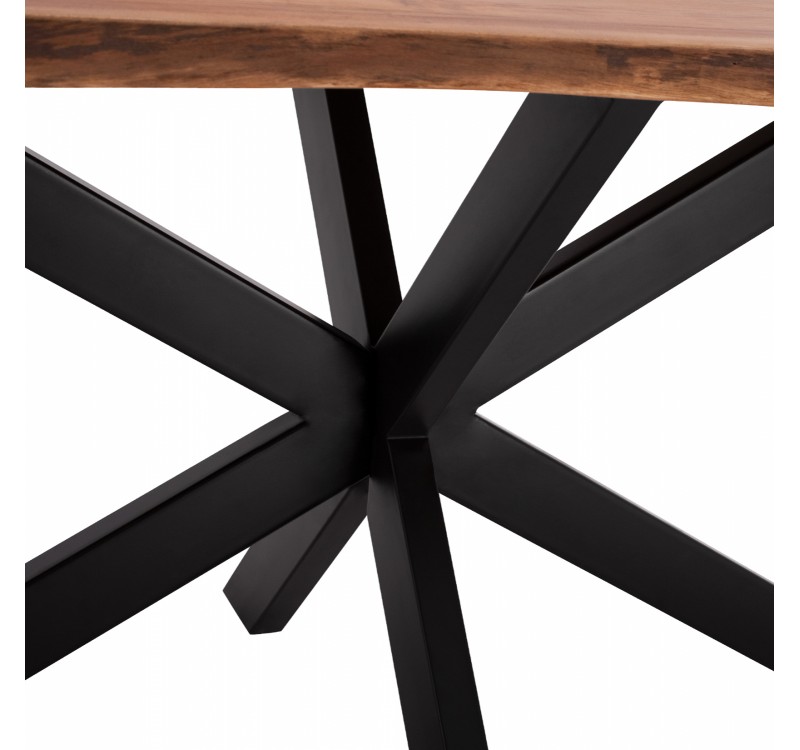 ΤΡΑΠΕΖΙ ΤΡΑΠΕΖΑΡΙΑΣ MONTANA SUPERIOR 3,5 ΠΑΧΟΣ ΜΑΣΙΦ ΑΚΑΚΙΑΣ HM8481.11 160x90x77Υ εκ.