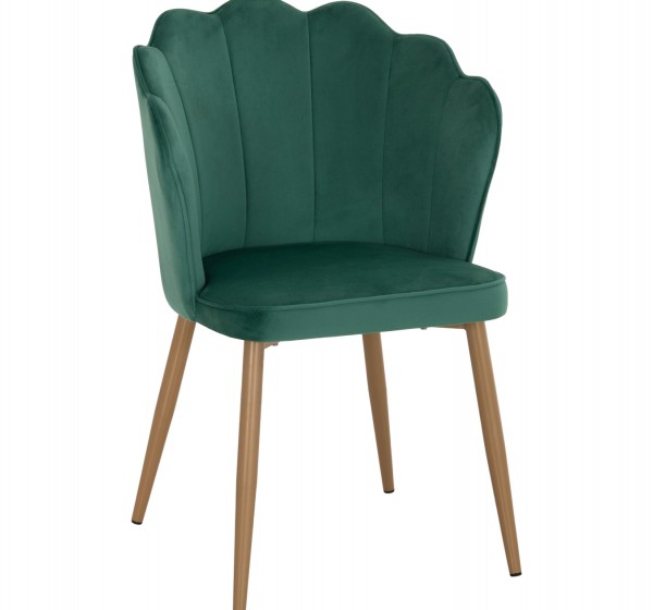 ΚΑΡΕΚΛΑ AVIE HM8737.03 ΒΕΛΟΥΔΟ ΚΥΠΑΡΙΣΣΙ ΜΕ ΜΕΤΑΛΛΙΚΟ ΧΡΥΣΟ ΣΚΕΛΕΤΟ 57.5x57.5x85 εκ.