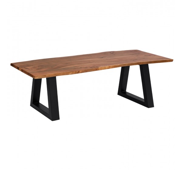 ΠΑΓΚΑΚΙ MONTANA SLIM HM8168.11 ΑΠΟ ΜΑΣΙΦ ΞΥΛΟ ΑΚΑΚΙΑΣ 160Χ45Χ46Υ εκ.