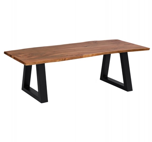 ΠΑΓΚΑΚΙ MONTANA SLIM HM8168.11 ΑΠΟ ΜΑΣΙΦ ΞΥΛΟ ΑΚΑΚΙΑΣ 160Χ45Χ46Υ εκ.