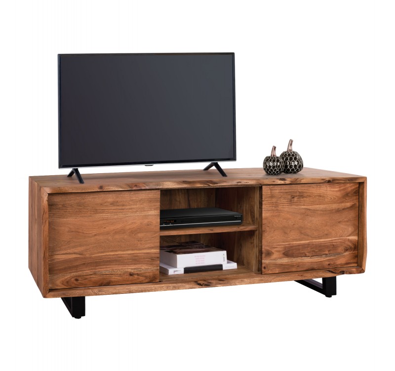 ΕΠΙΠΛΟ TV HM8185.11 NICOLE ΑΠΟ ΜΑΣΙΦ ΞΥΛΟ ΑΚΑΚΙΑΣ ΦΥΣΙΚΟ 160x45x57Υεκ.