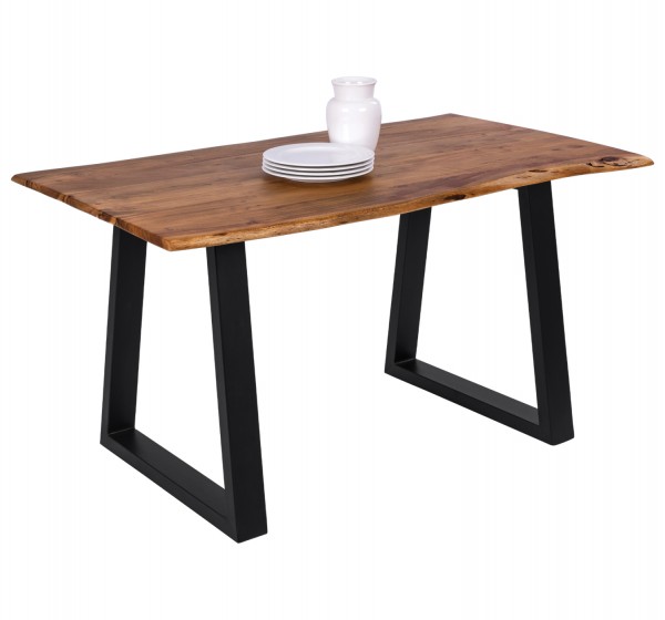 ΤΡΑΠΕΖΙ ΤΡΑΠΕΖΑΡΙΑΣ MONTANA SLIM HM8163.11 ΞΥΛΟ ΑΚΑΚΙΑΣ ΣΕ ΦΥΣΙΚΟ 140x80x77Υ