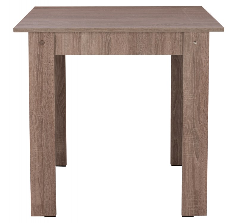 ΤΡΑΠΕΖΙ ΚΟΥΖΙΝΑΣ KELVIN HM2427.05, SONOMA OAK TRUFFLE, 80x80x77εκ.